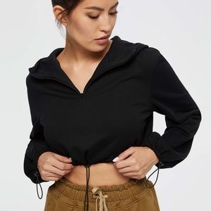 90s Inspired Crop Sweatshirt